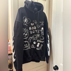 Sad Boyz Black Hoodie